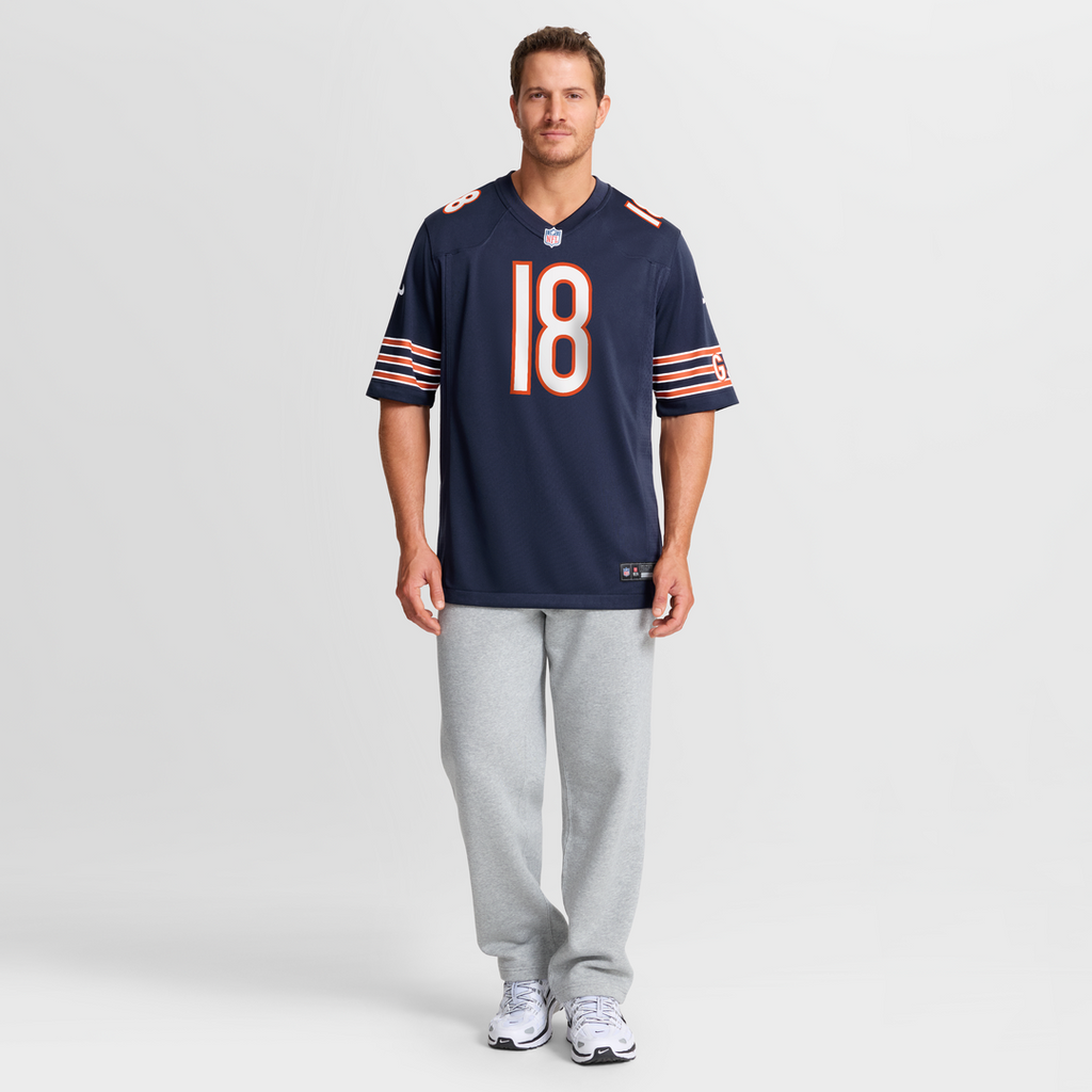 Caleb Williams Chicago Bears Nike Player Game Jersey - Navy
