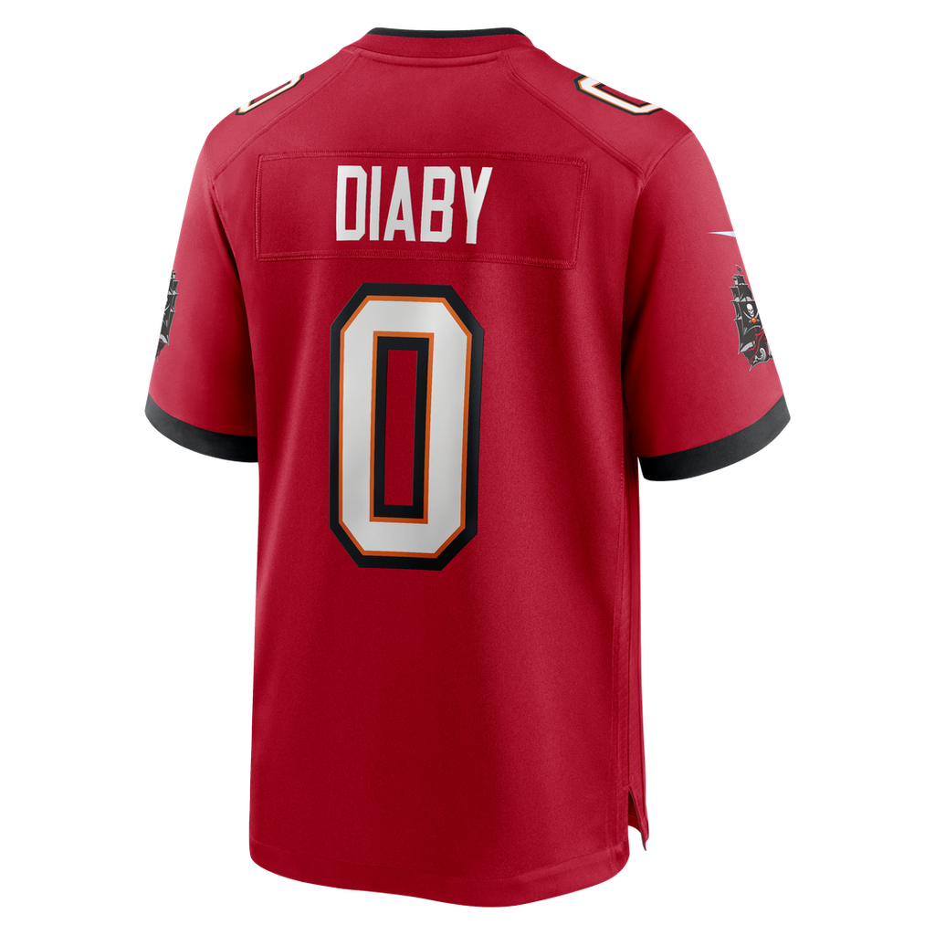 YaYa Diaby Tampa Bay Buccaneers Nike  Game Official Jersey -  Red