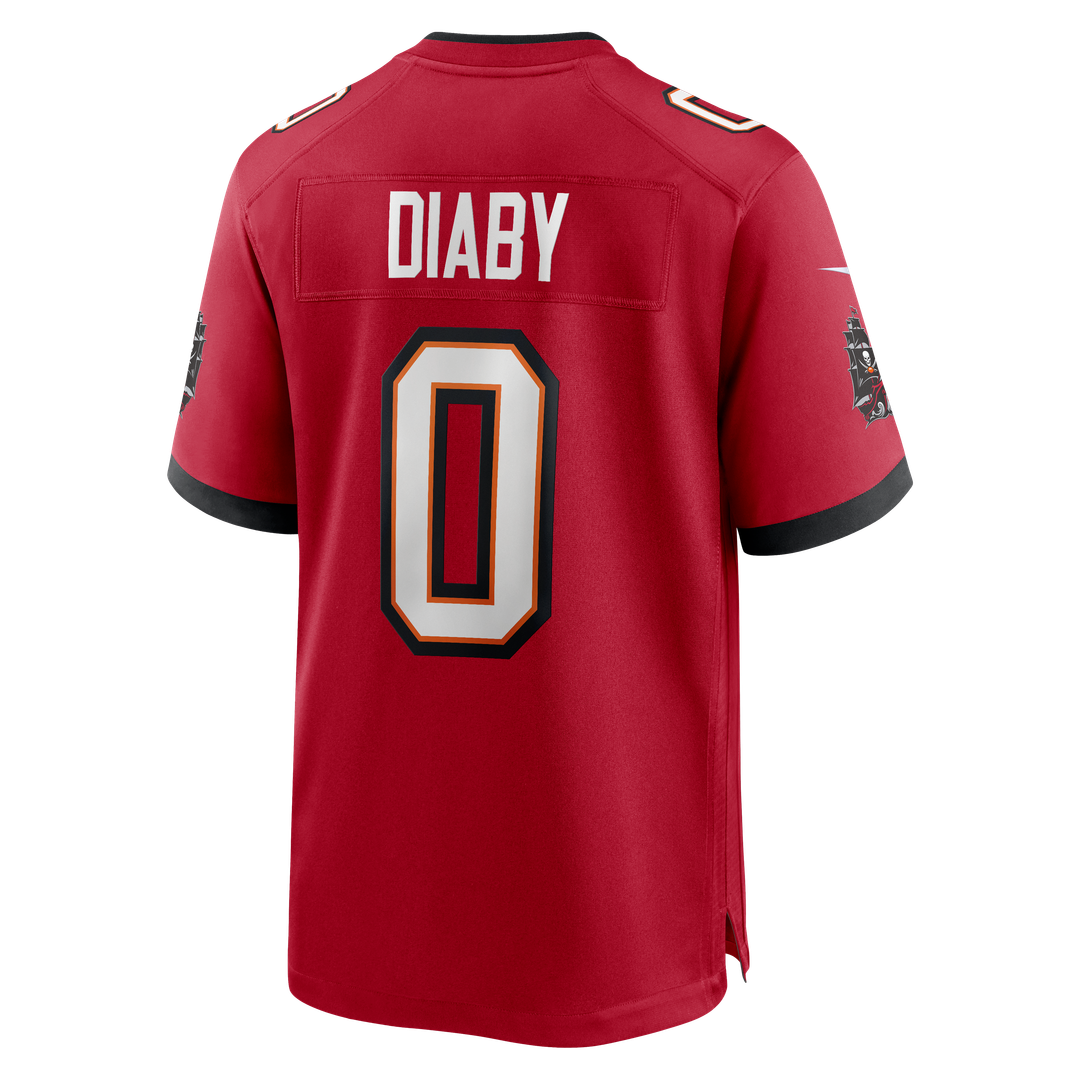 YaYa Diaby Tampa Bay Buccaneers Nike  Game Official Jersey -  Red