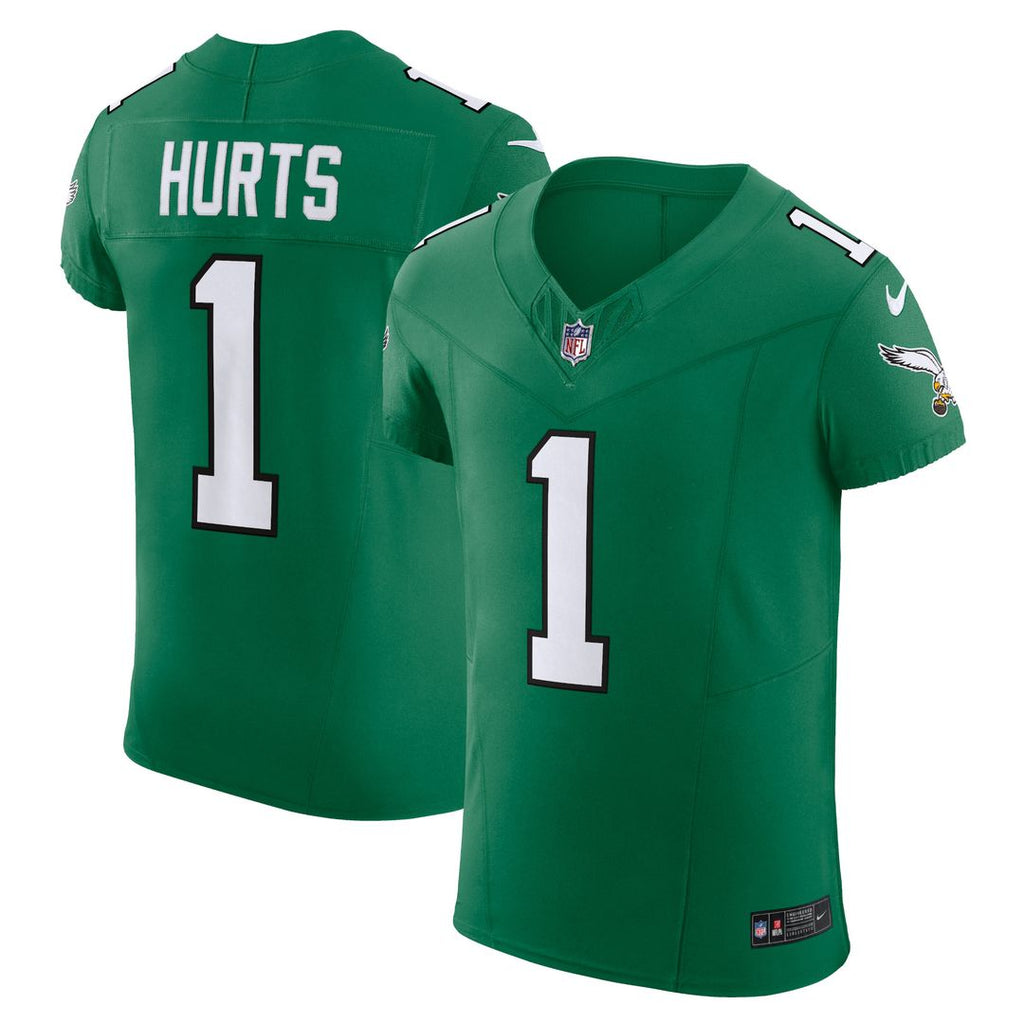 Jalen Hurts Philadelphia Eagles Nike 2nd Alternate Vapor F.U.S.E. Elite Official Jersey - Kelly Green