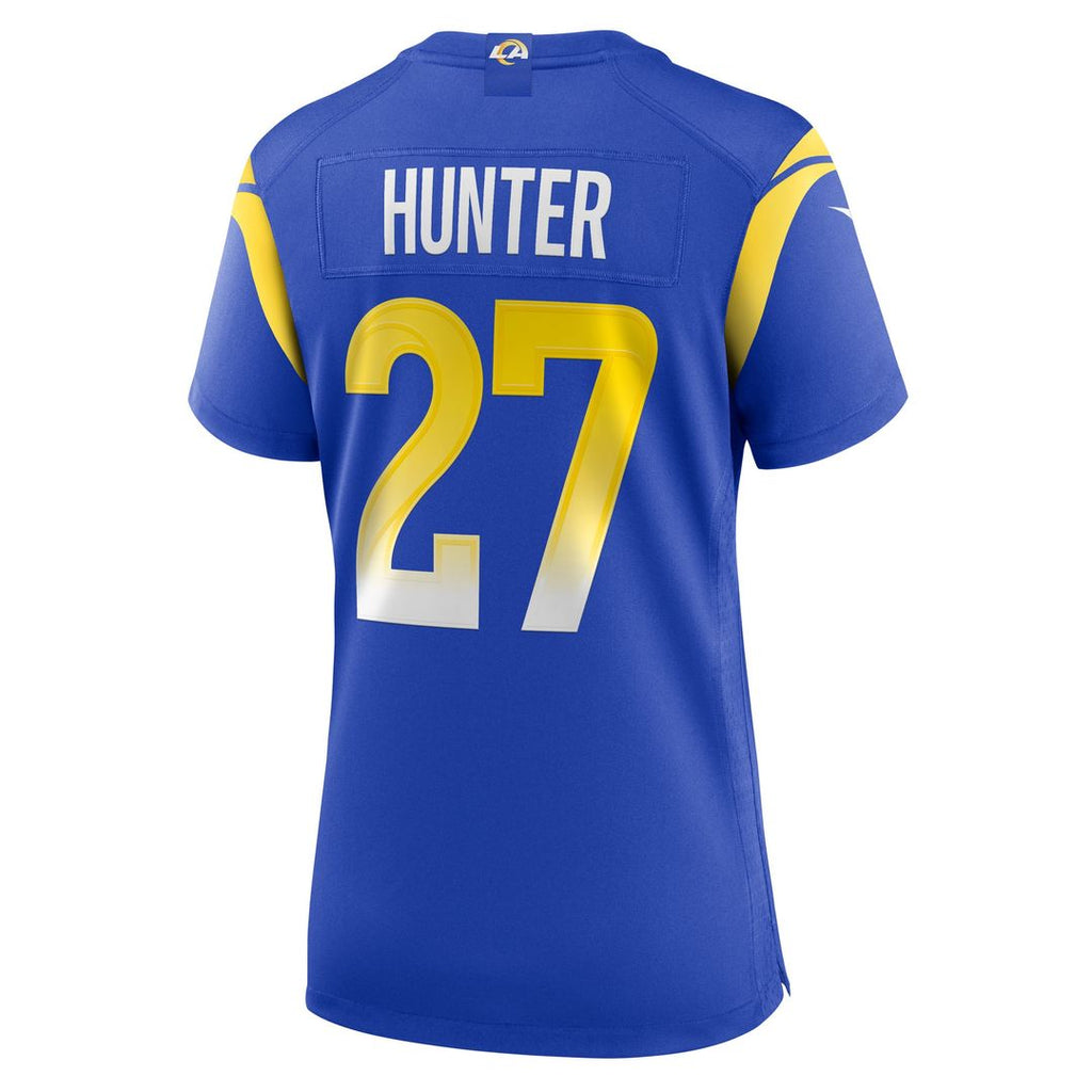 Jarquez Hunter Los Angeles Rams Nike Women's Team Game Official Jersey -  Royal