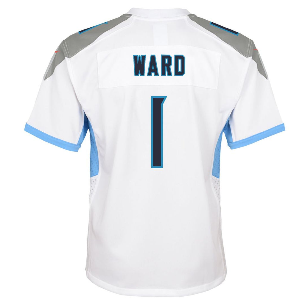 Cameron Ward Tennessee Titans Nike Youth Team Game Official Jersey - Light Blue