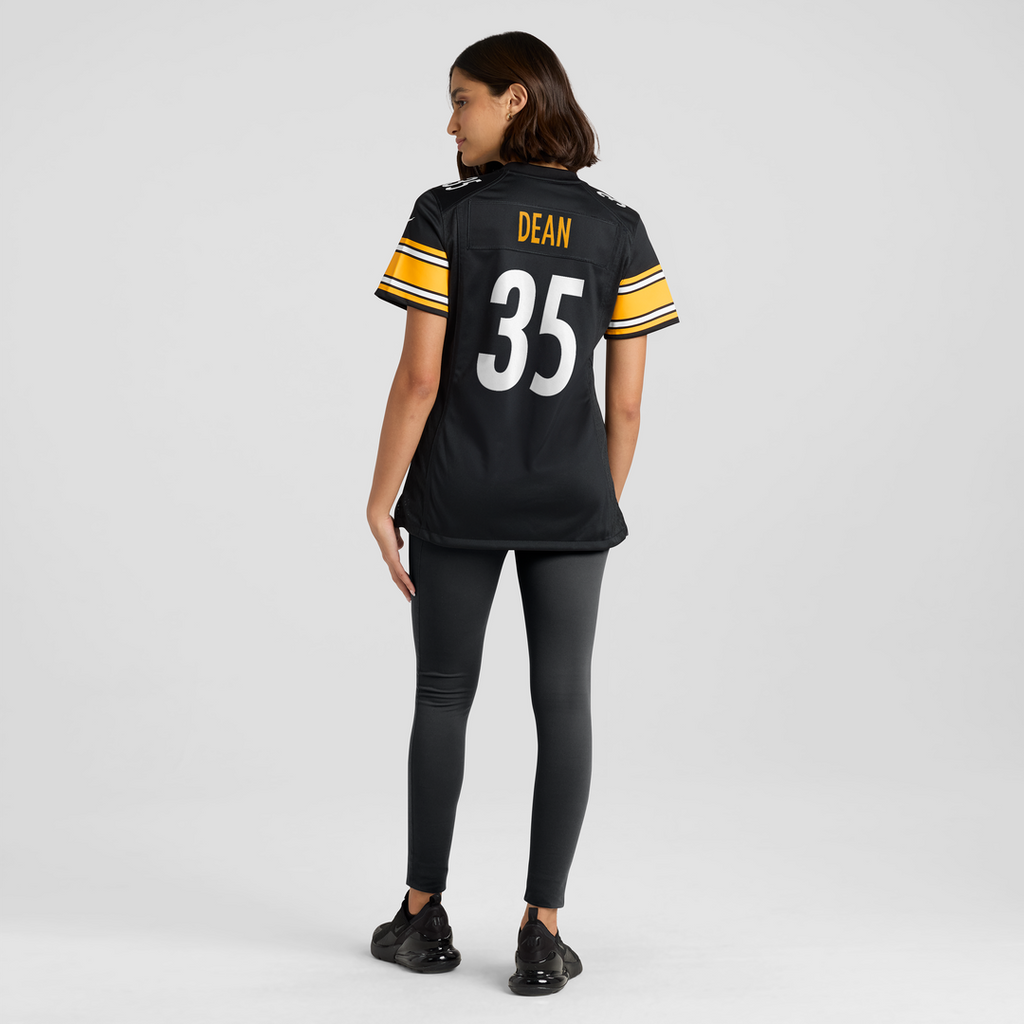 Jamel Dean Pittsburgh Steelers Nike Women's Team Game Jersey - Black