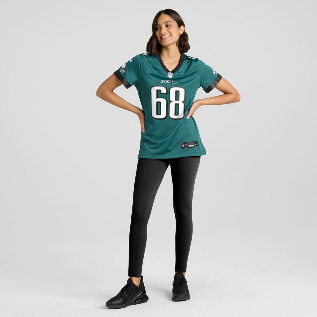 Jordan Mailata Philadelphia Eagles Nike Women's Team Game Official Jersey - Midnight Green
