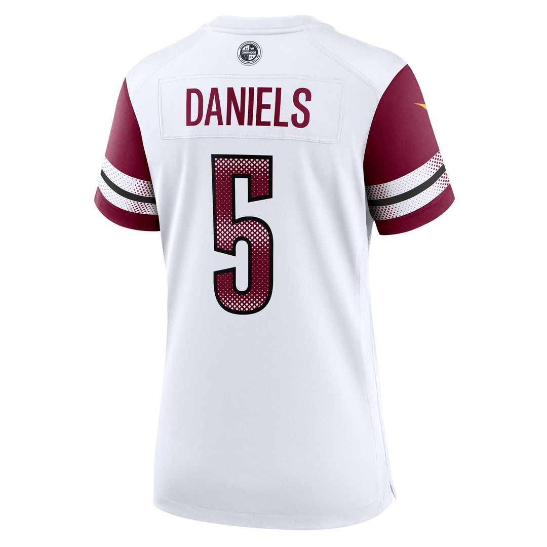 Jayden Daniels Washington Commanders Nike Women's Game Jersey - White