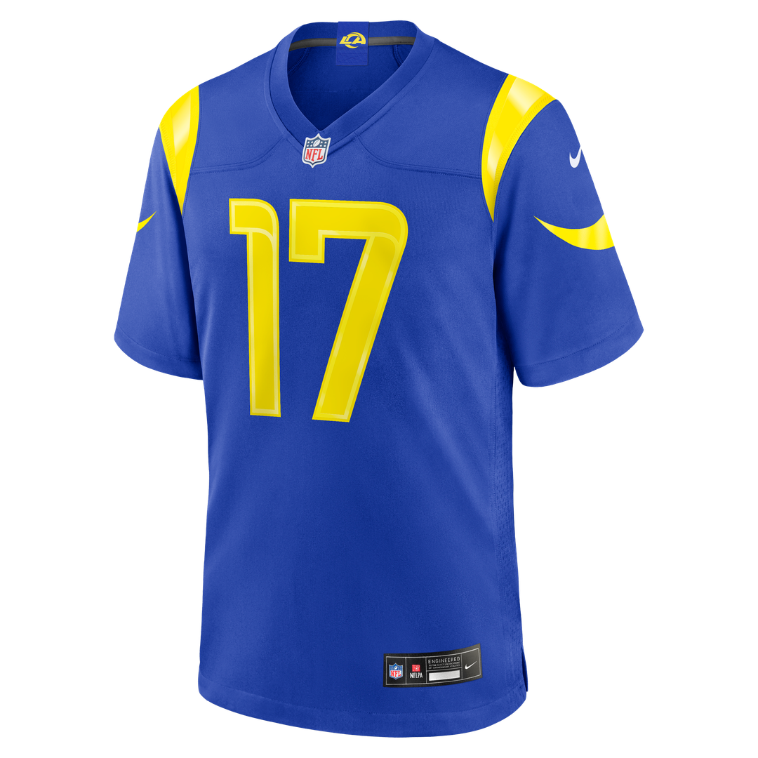 Davante Adams Los Angeles Rams Nike Team Game Player Official Jersey - Royal