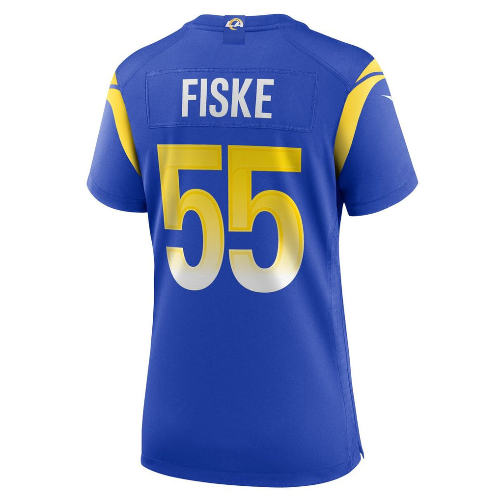 Braden Fiske Los Angeles Rams Nike Women's Game Jersey - Royal