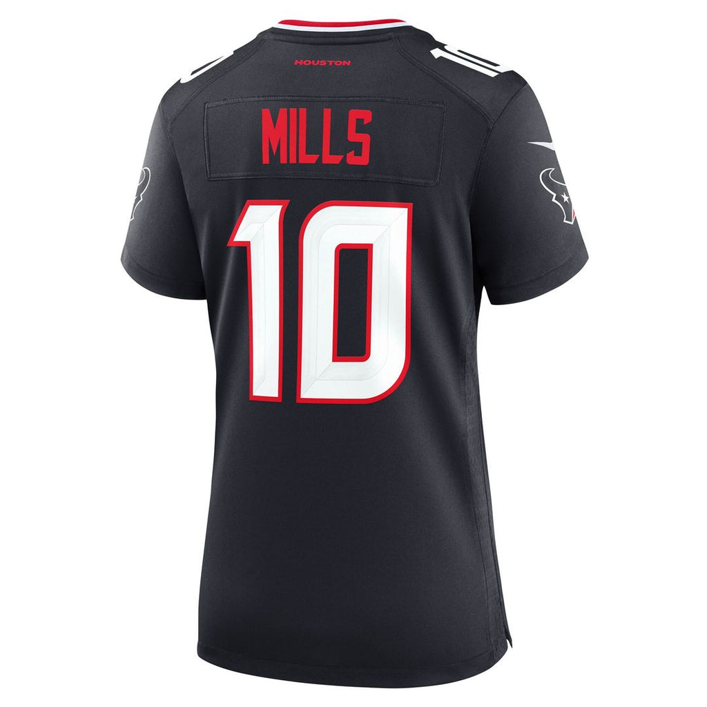 Davis Mills Houston Texans Nike Women's Team Game Official Jersey -  Navy