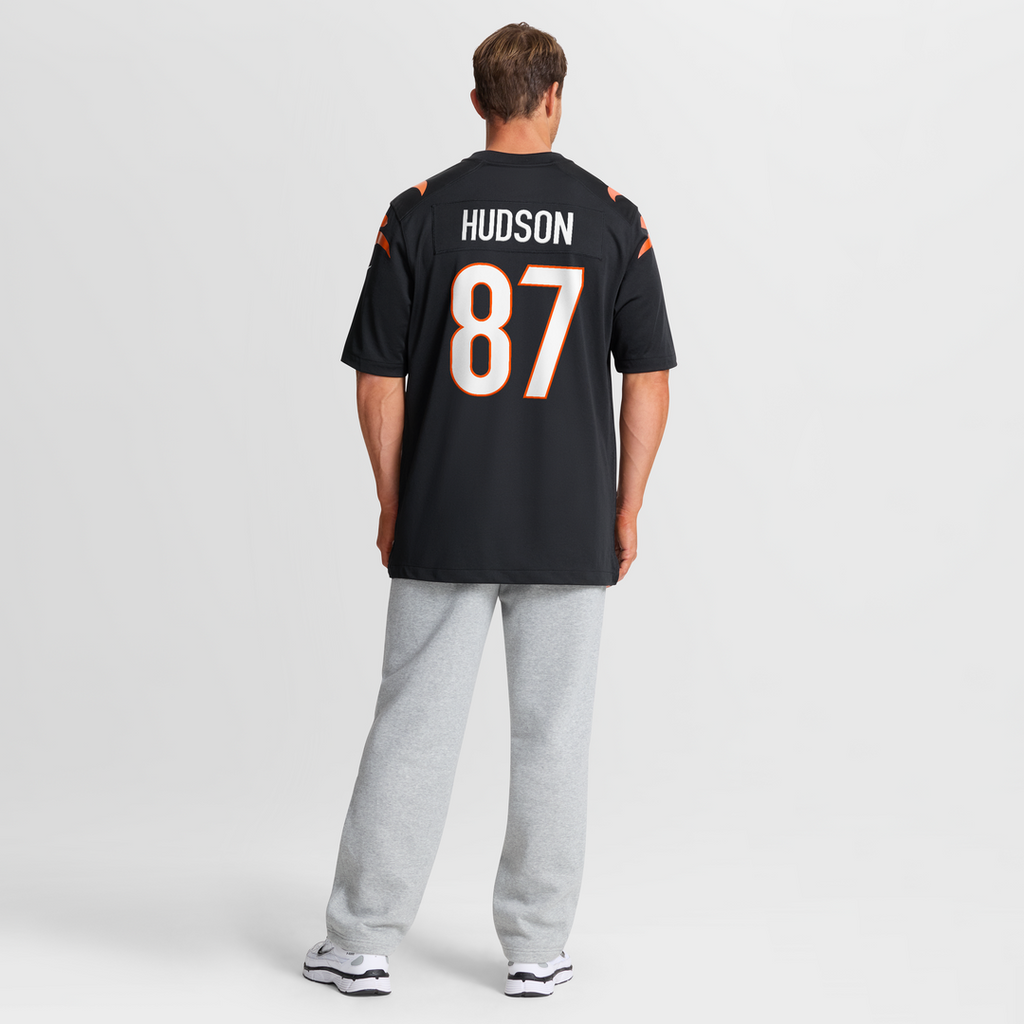 Tanner Hudson Cincinnati Bengals Nike Home Game Player Official Jersey - Black
