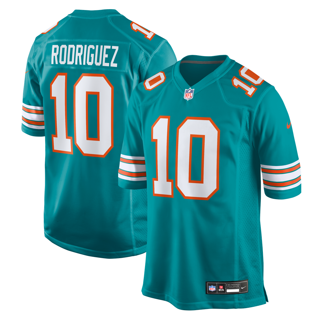 Jacob Rodriguez Miami Dolphins Nike Game Official Jersey - White