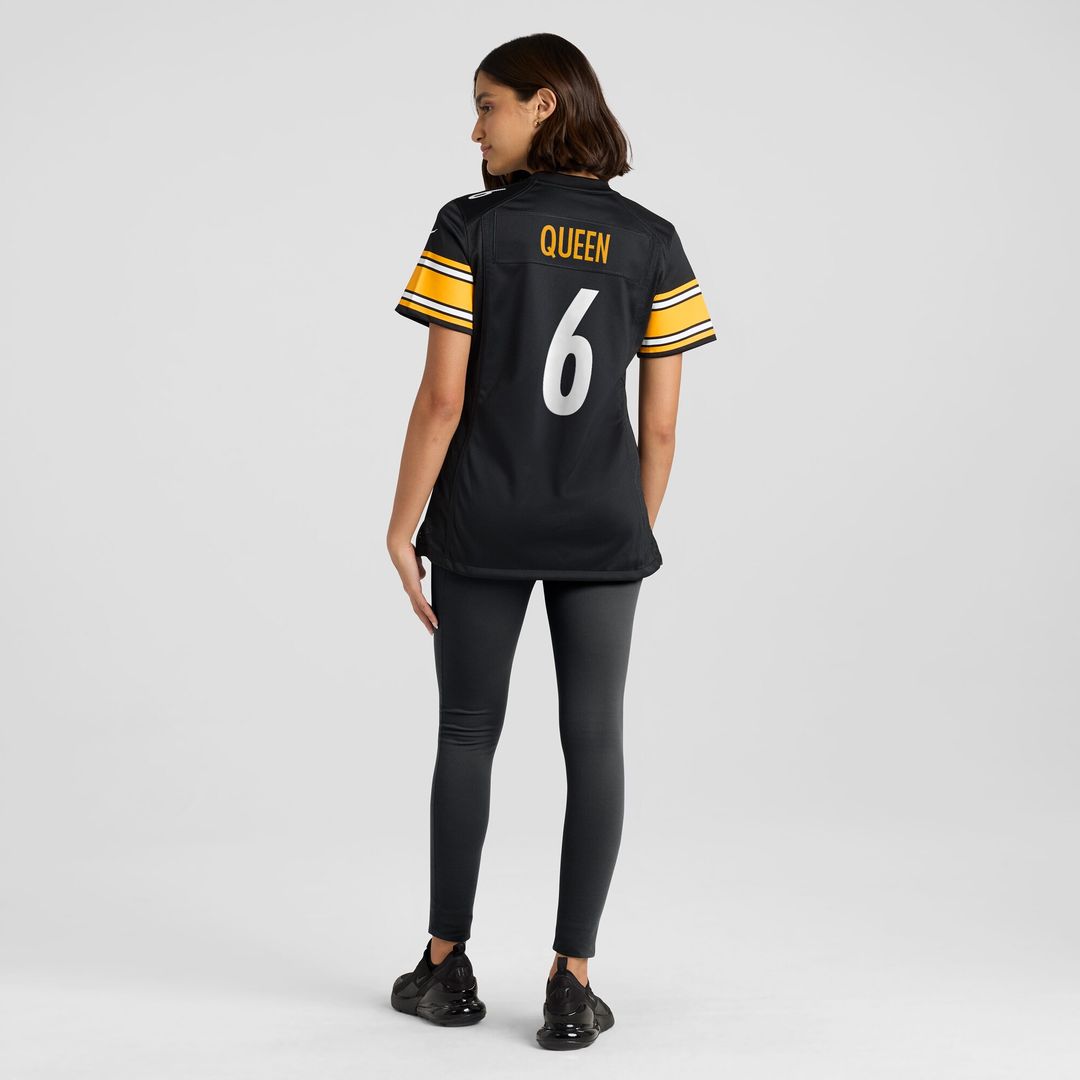 Patrick Queen Pittsburgh Steelers Nike Women's Game Player Official Jersey - Black