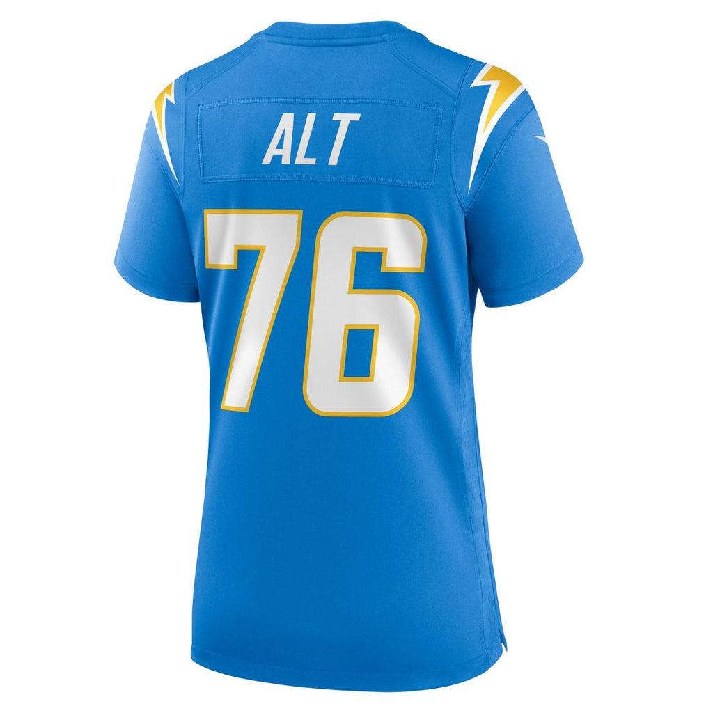 Joe Alt Los Angeles Chargers Nike Women's 2024 NFL Draft First Round Pick Player Game Official Jersey - Powder Blue