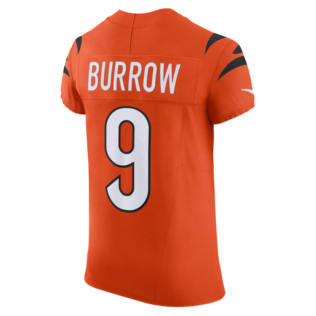 Joe Burrow Cincinnati Bengals Nike Vapor F.U.S.E. Elite Jersey - Orange