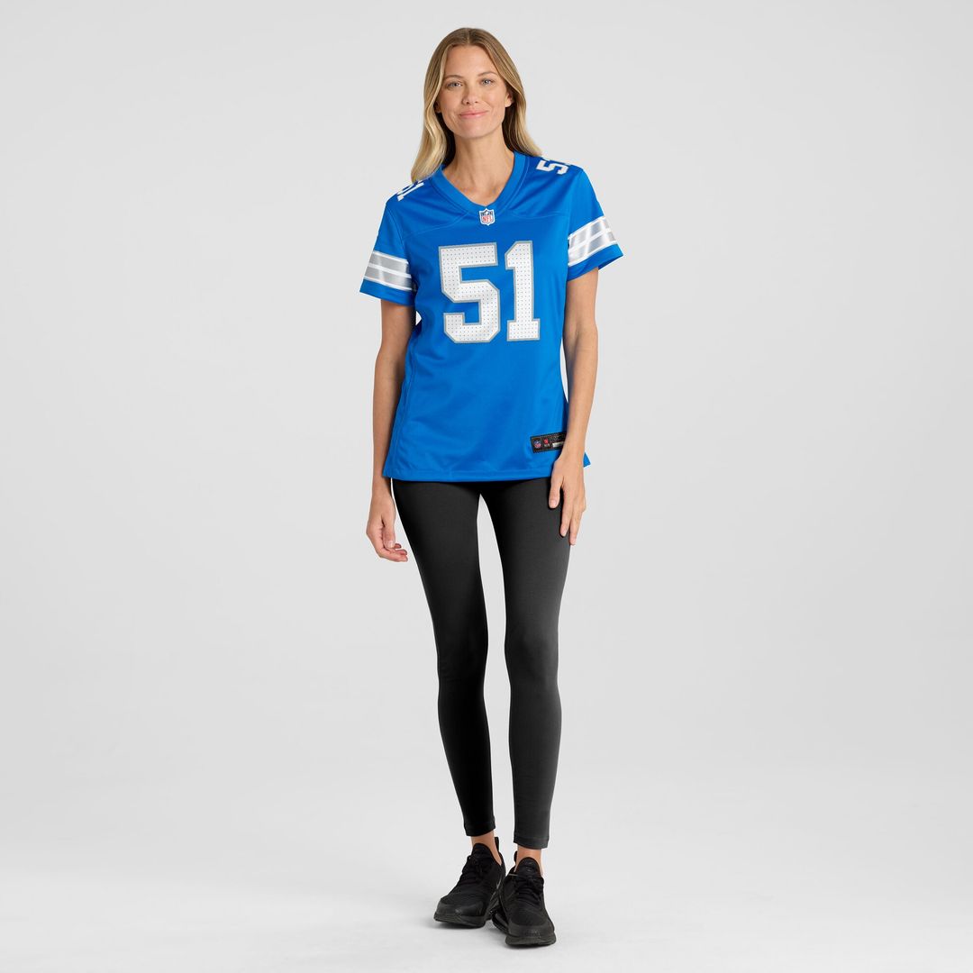 Ben Niemann Detroit Lions Nike Women's Team Game Official Jersey -  Blue