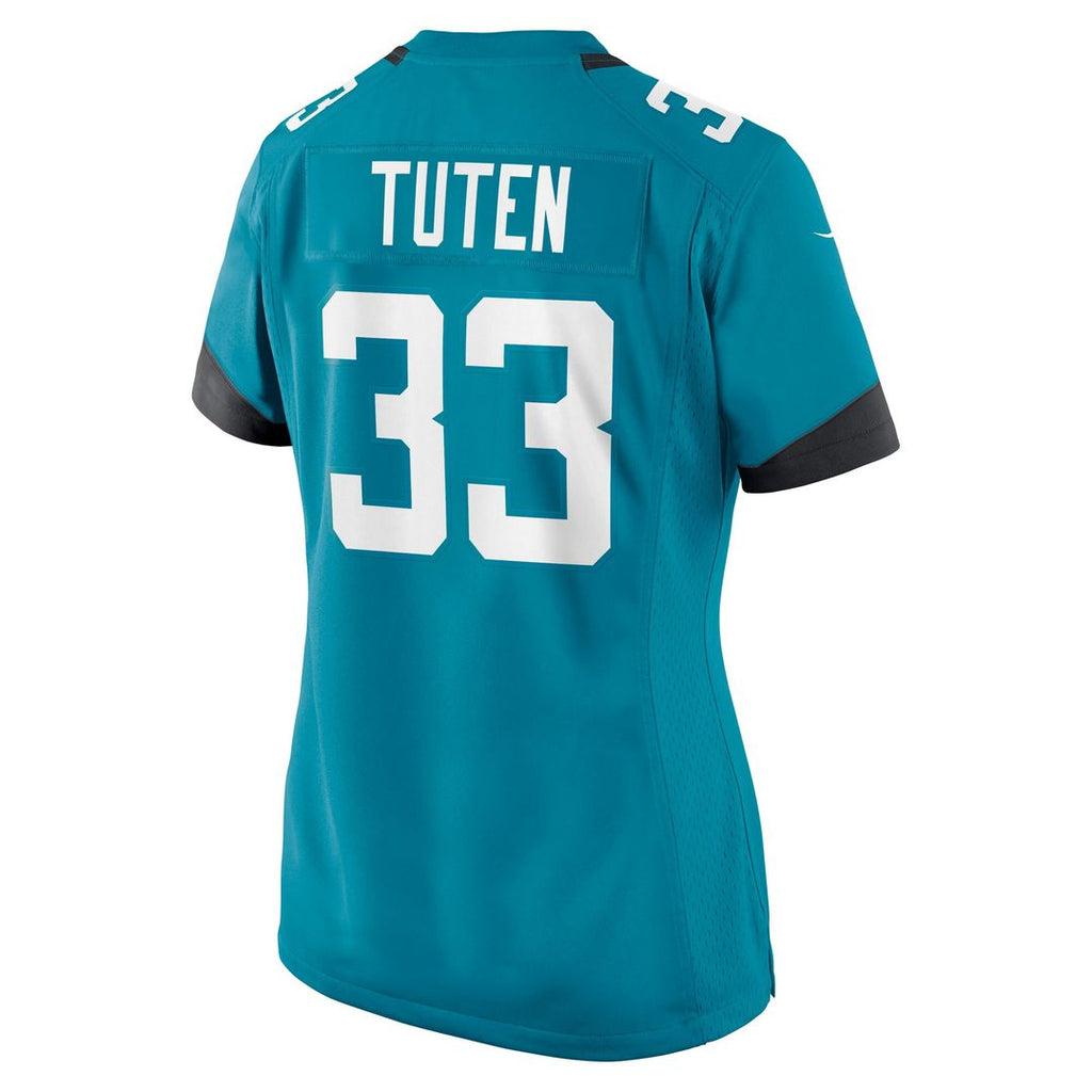 Bhayshul Tuten Jacksonville Jaguars Nike Women's Team Game Jersey - Teal