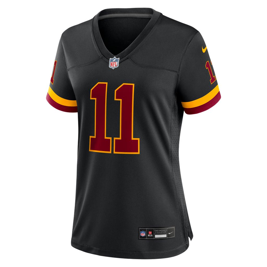 Luke McCaffrey Washington Commanders Nike Women's Game Super Bowl Era Official Jersey - White