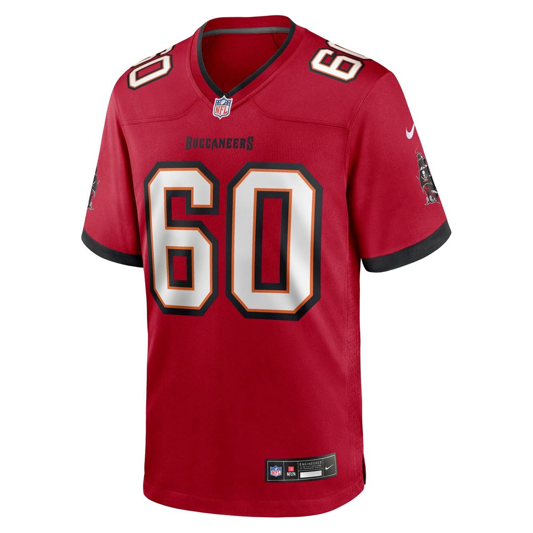 Haggai Ndubuisi Tampa Bay Buccaneers Nike Team Game Official Jersey - Red