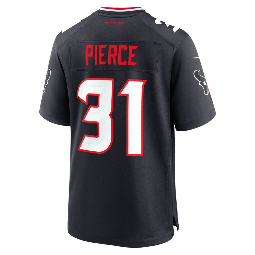 Dameon Pierce Houston Texans Nike Game Official Jersey - Navy