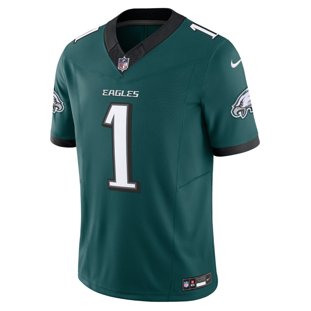 Jalen Hurts Philadelphia Eagles Nike Alternate Vapor F.U.S.E. Limited Official Jersey - Black