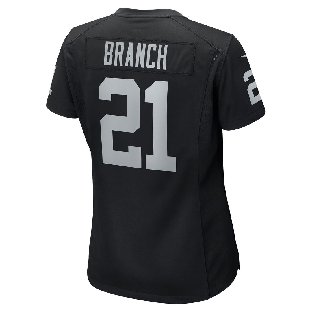 Cliff Branch Las Vegas Raiders Nike Women's Retired Player Game Official Jersey - Black
