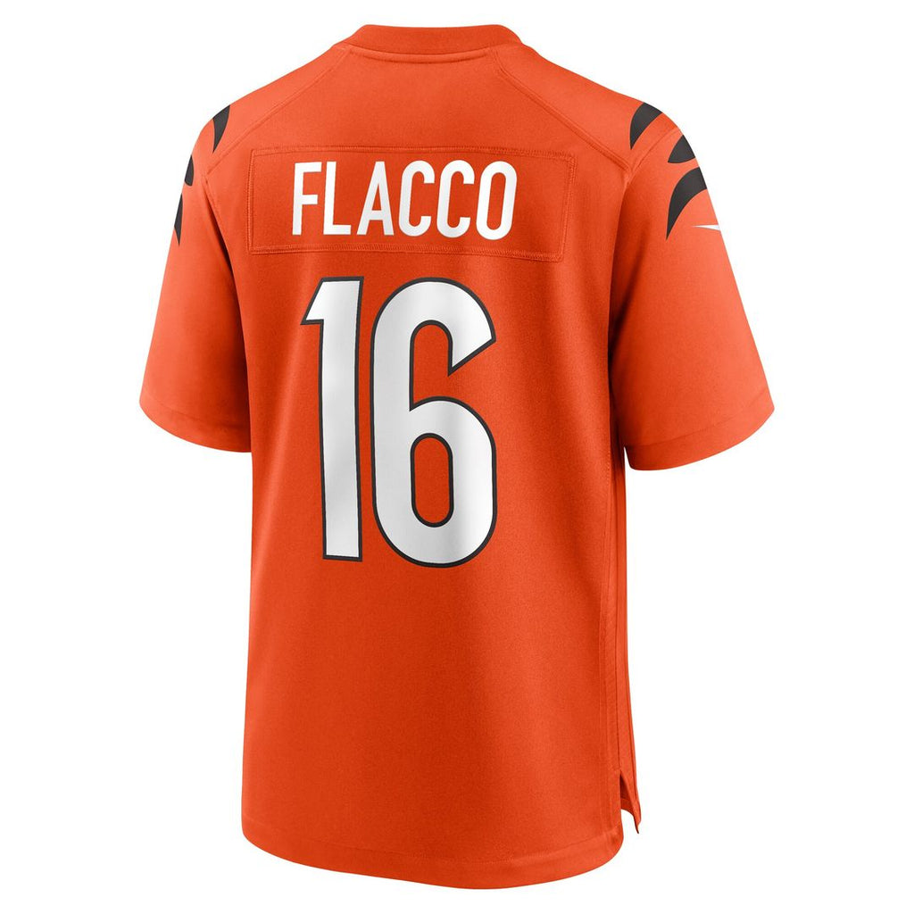 Joe Flacco Cincinnati Bengals Nike Alternate Game Jersey - Orange