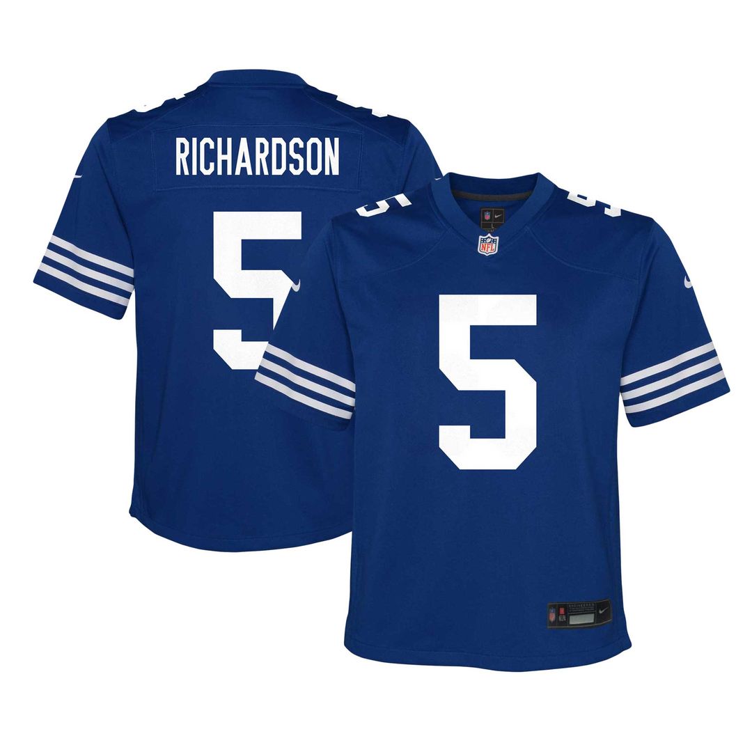 Anthony Richardson Sr. Indianapolis Colts Nike Youth Game Official Jersey - Royal