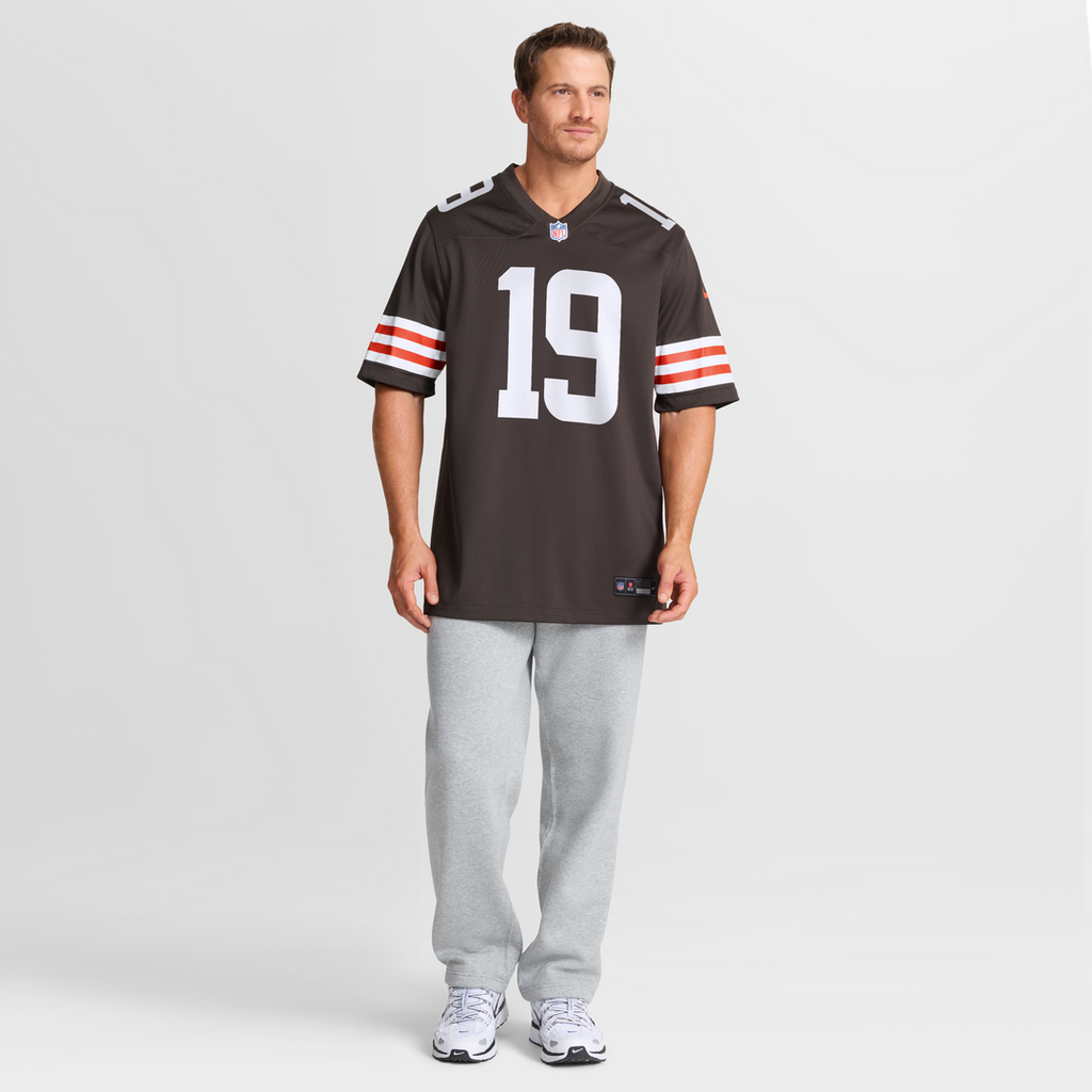 Cedric Tillman Cleveland Browns Nike  Game Official Jersey - Brown
