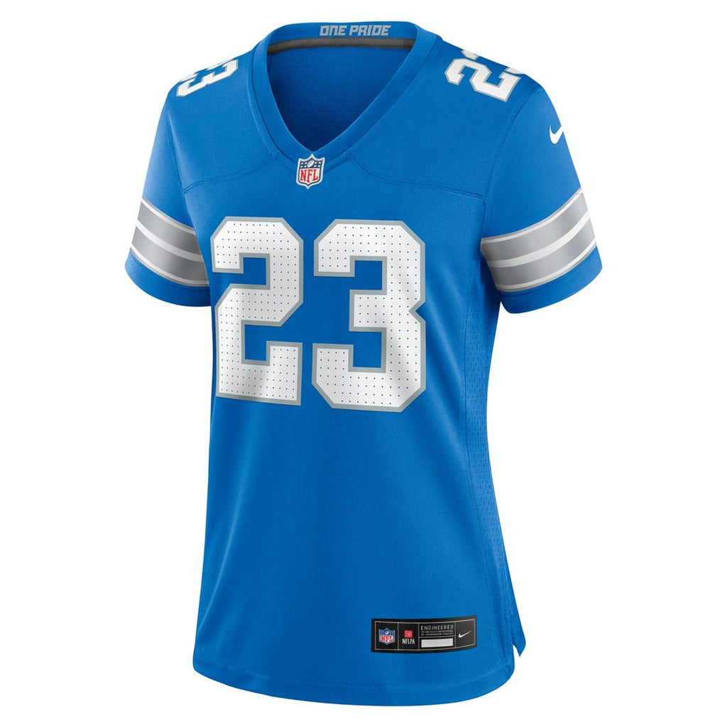 Rock Ya-Sin Detroit Lions Nike Women's Team Game Official Jersey -  Blue