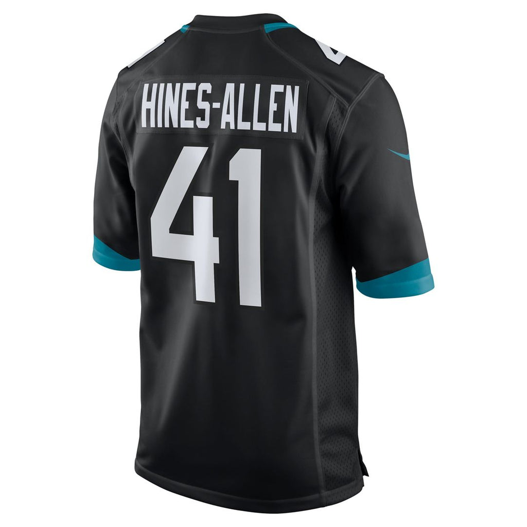 Josh Hines-Allen Jacksonville Jaguars Nike Alternate Game Official Jersey - Black