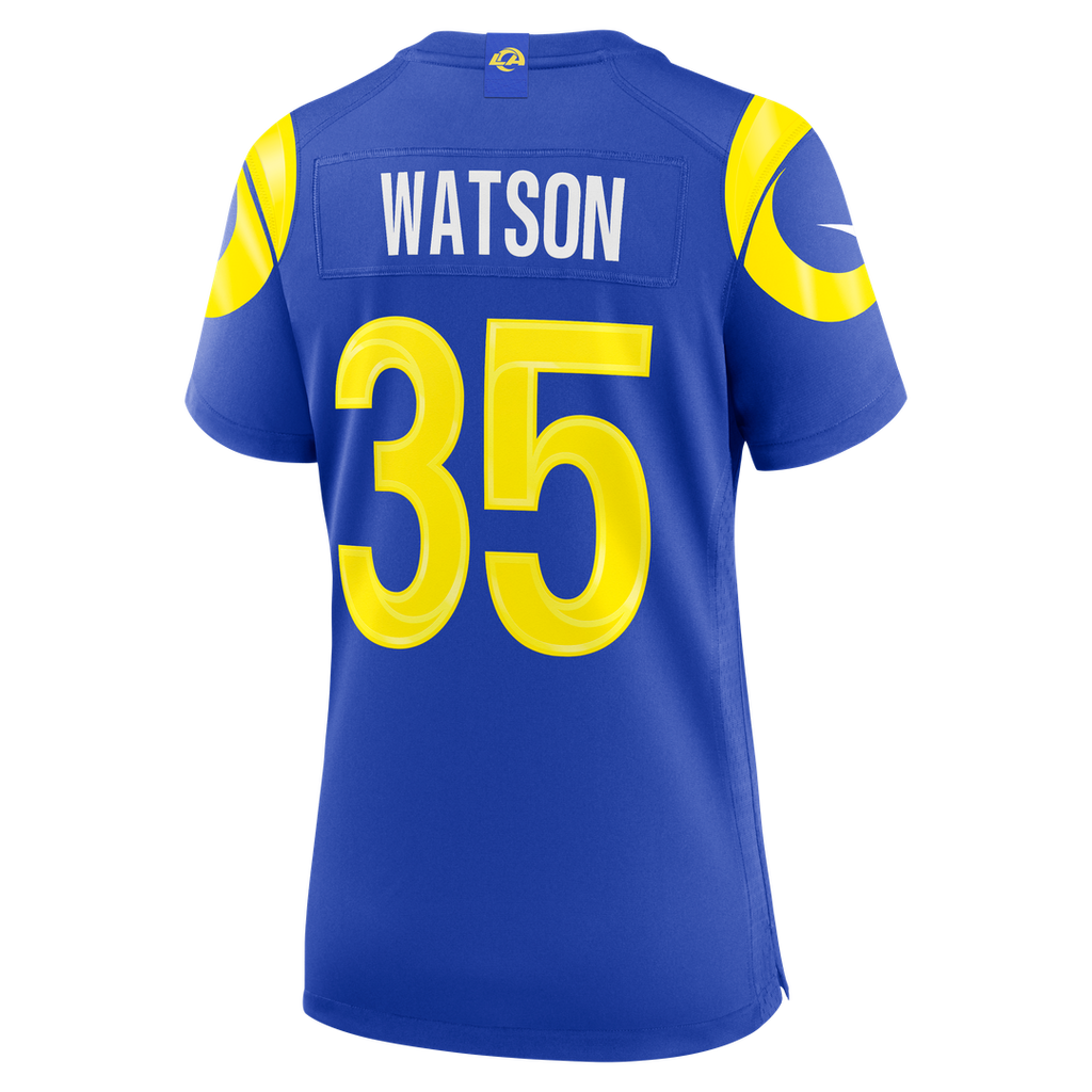 Jaylen Watson Los Angeles Rams Nike Women's Team Game Jersey - Royal