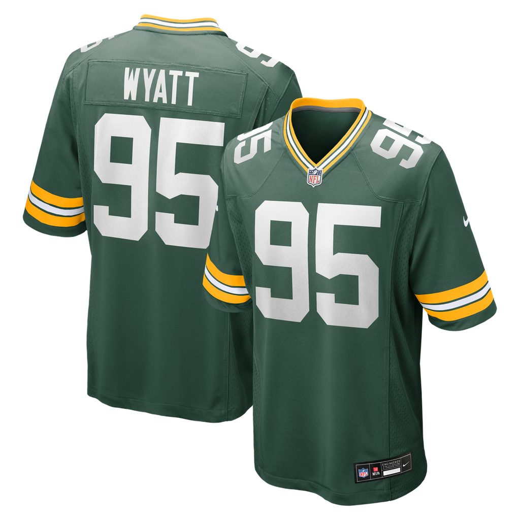 Devonte Wyatt Green Bay Packers Nike Player Game Official Jersey - Green