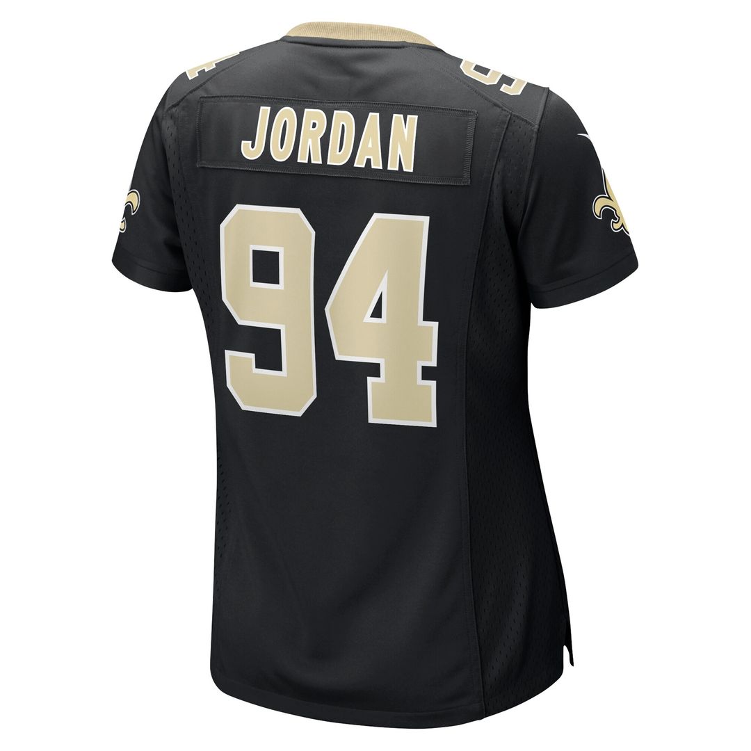 Cameron Jordan New Orleans Saints Nike Women's Team Game Official Jersey -  Black