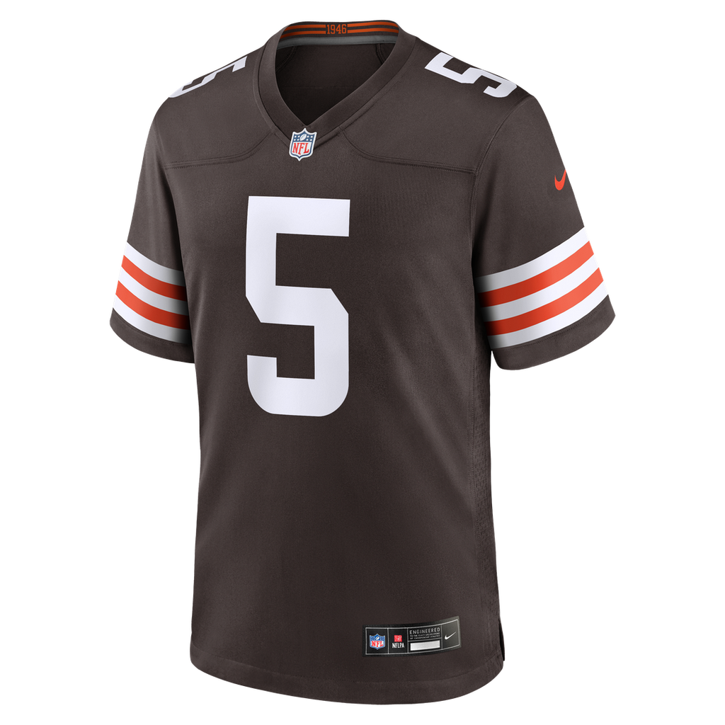 Rayshawn Jenkins Cleveland Browns Nike Team Game Official Jersey -  Brown