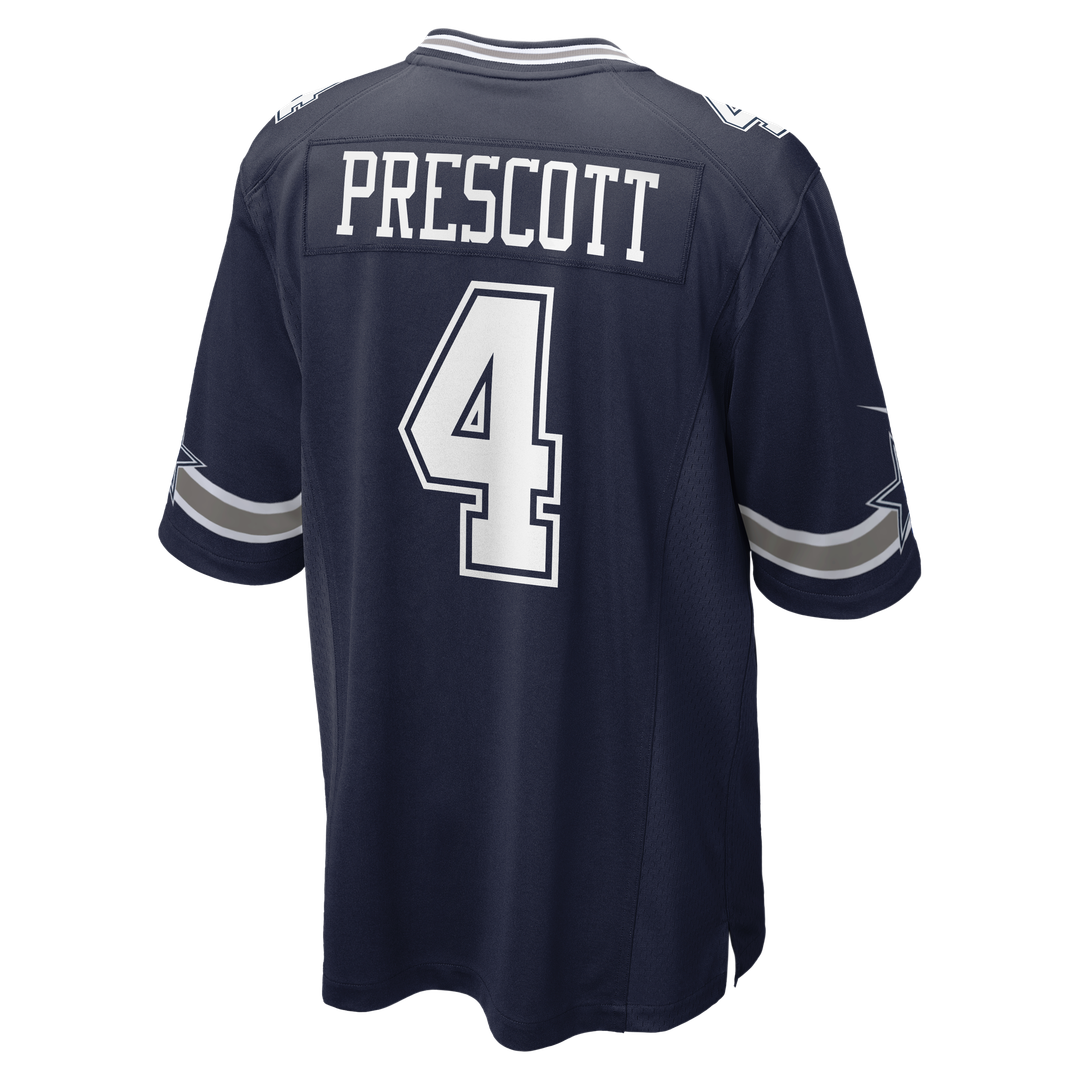 Dak Prescott Dallas Cowboys Nike Game Team Official Jersey - Navy