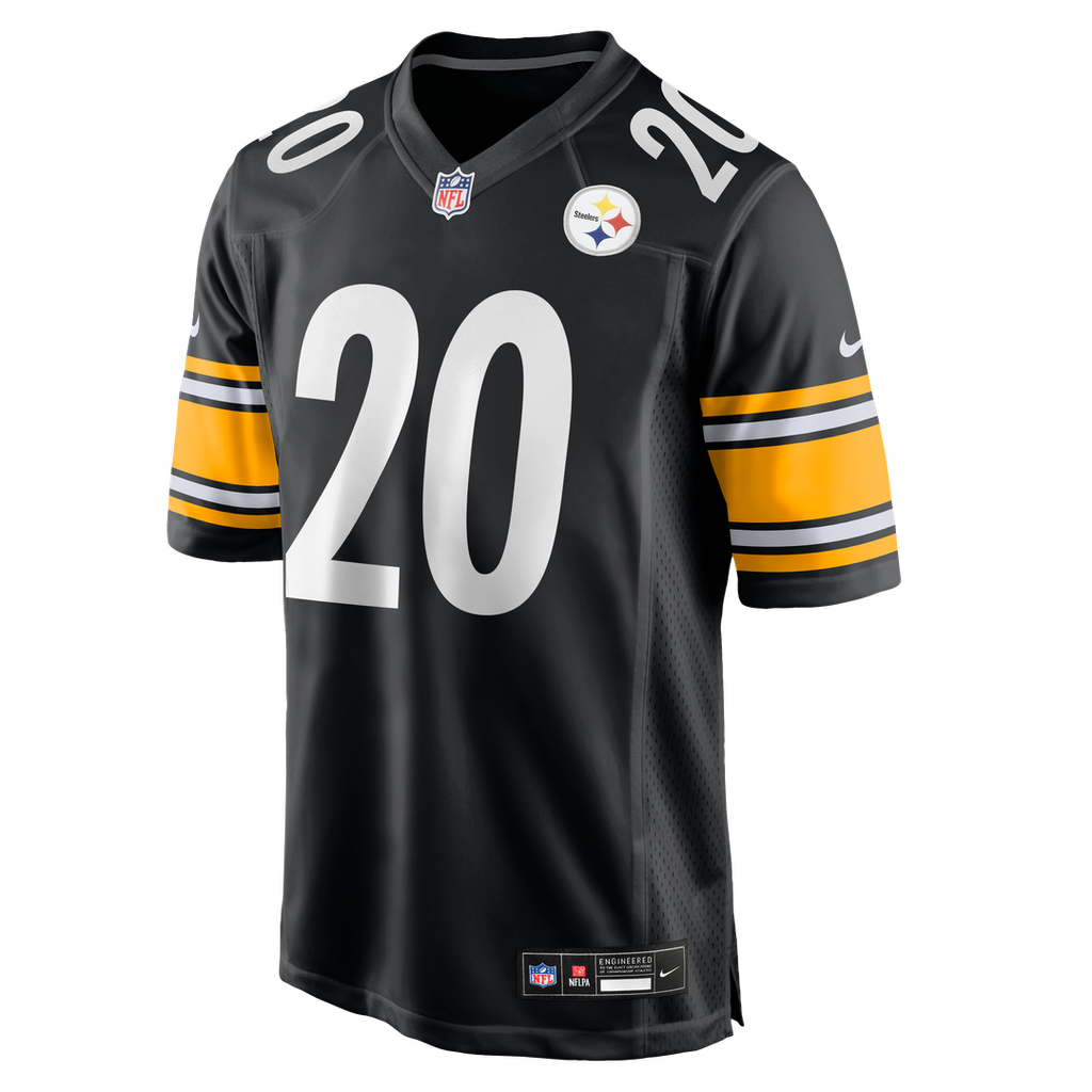 Kaleb Johnson Pittsburgh Steelers Nike Team Game Jersey - Black