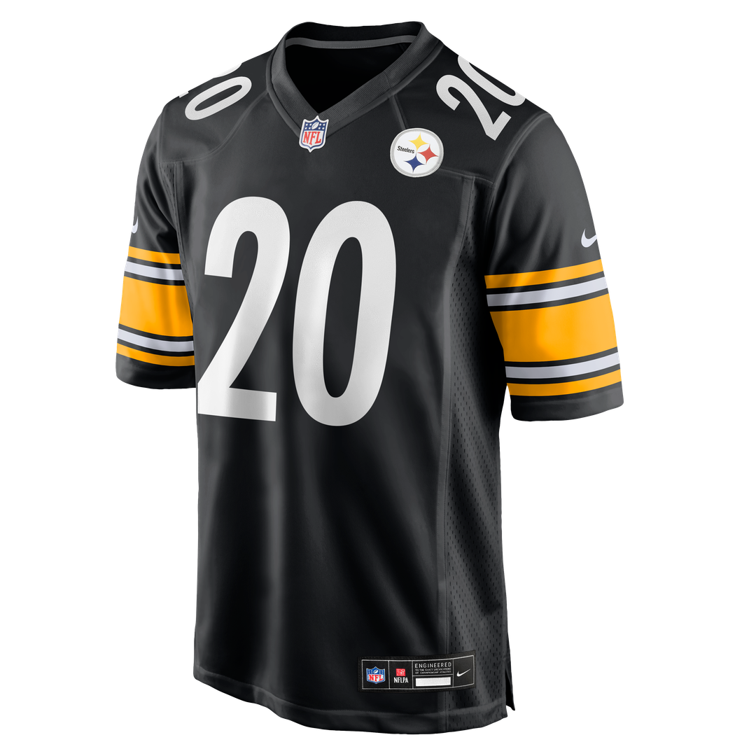 Kaleb Johnson Pittsburgh Steelers Nike Team Game Jersey - Black