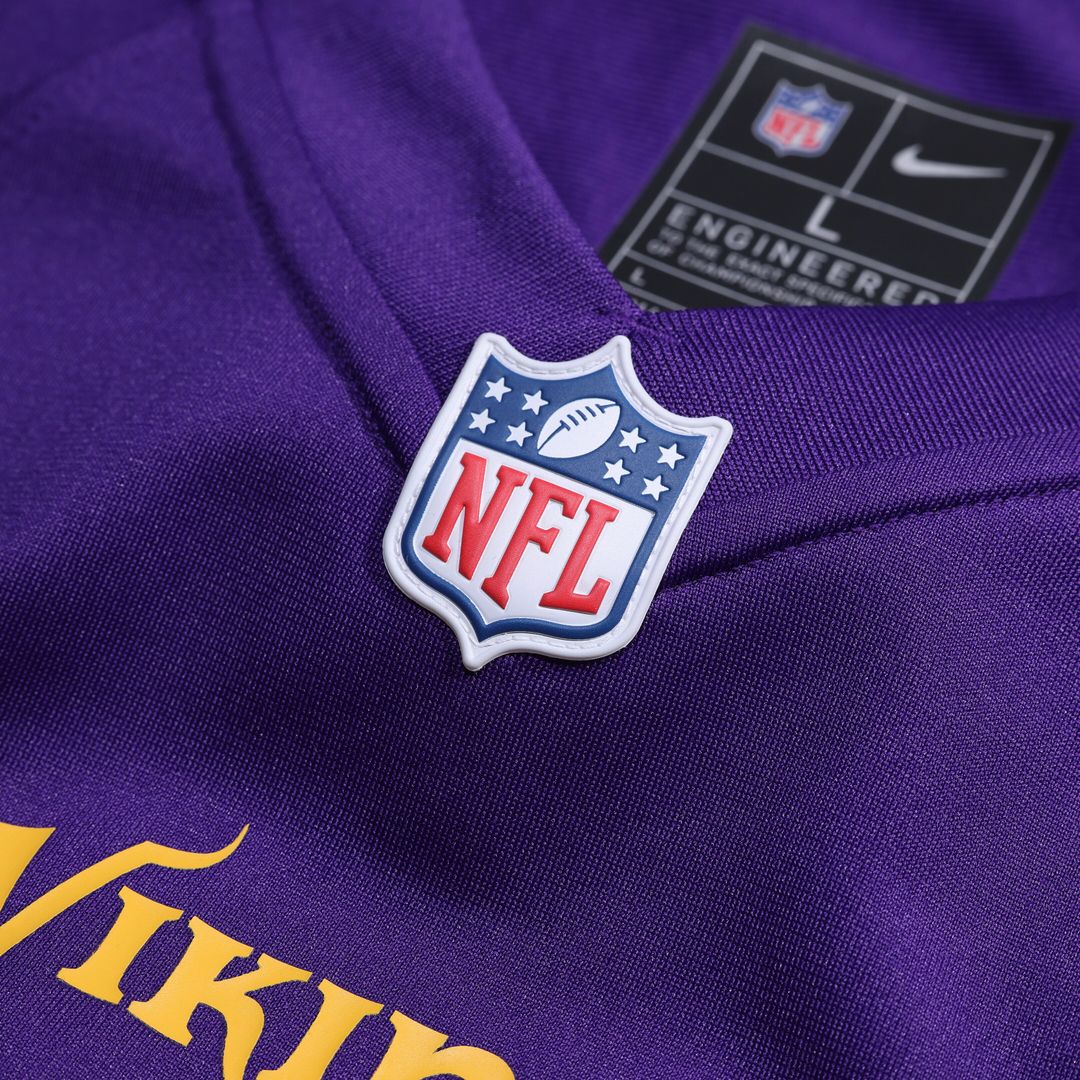 Ryan Van Demark Minnesota Vikings Nike Team Game Jersey - Purple
