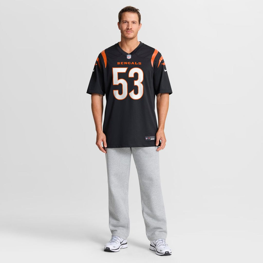 Boye Mafe Cincinnati Bengals Nike Team Game Jersey - Black