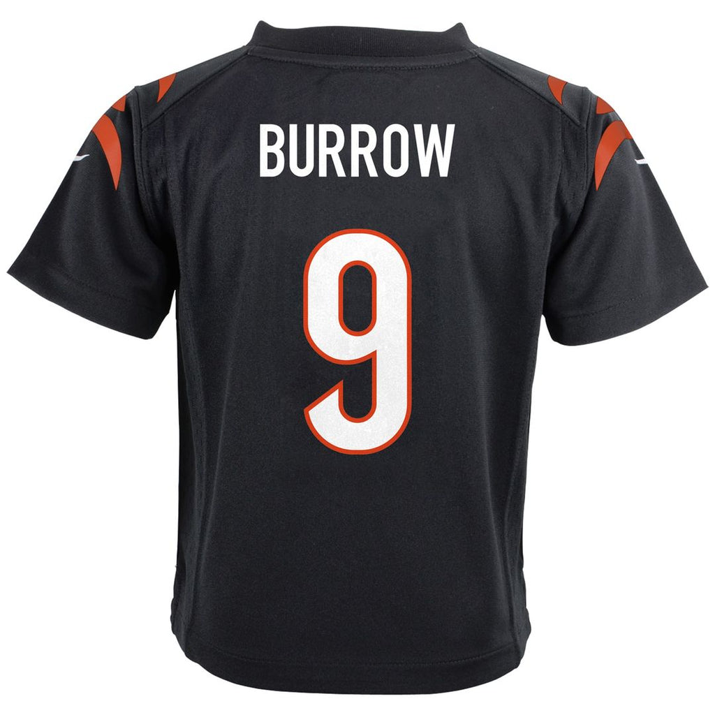 Joe Burrow Cincinnati Bengals Nike Infant Team  Player Game Official Jersey - Black