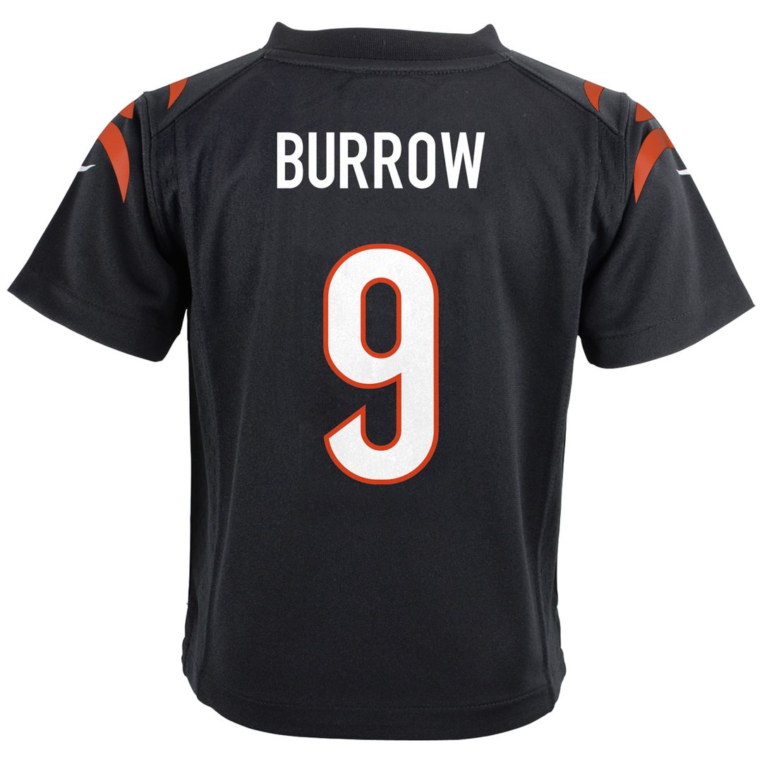 Joe Burrow Cincinnati Bengals Nike Infant Team  Player Game Official Jersey - Black