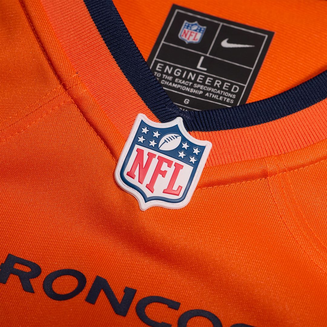 Karene Reid Denver Broncos Nike Team Game Official Jersey -  Orange