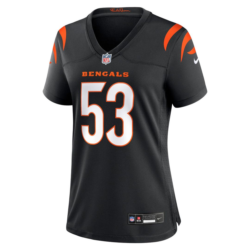Boye Mafe Cincinnati Bengals Nike Women's Team Game Jersey - Black