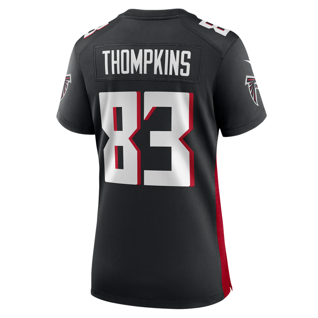 Deven Thompkins Atlanta Falcons Nike Women's Team Game Official Jersey -  Black