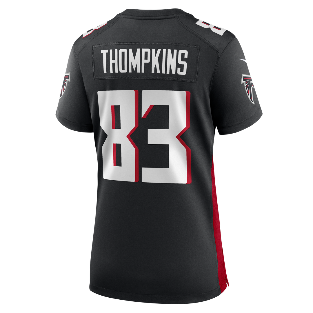Deven Thompkins Atlanta Falcons Nike Women's Team Game Official Jersey -  Black