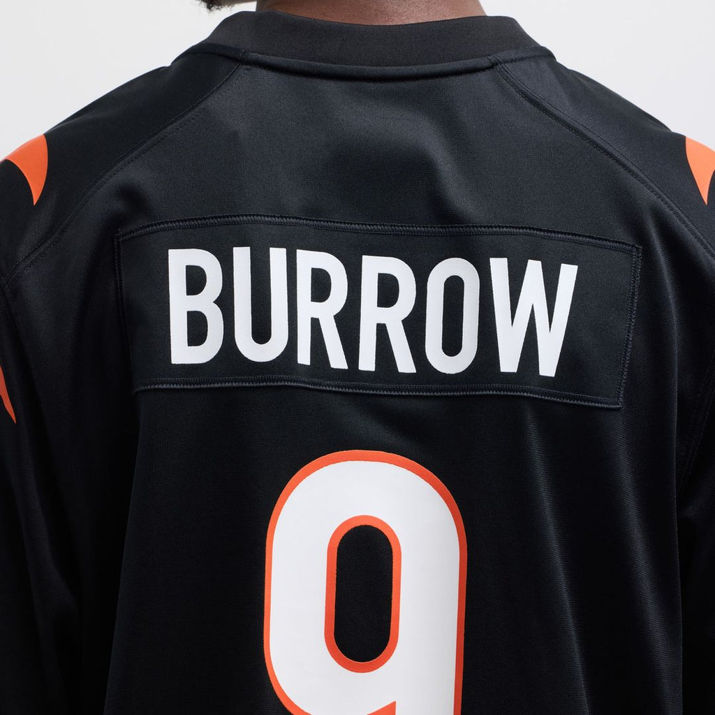 Joe Burrow Cincinnati Bengals Nike Alternate Game Official Jersey - Orange