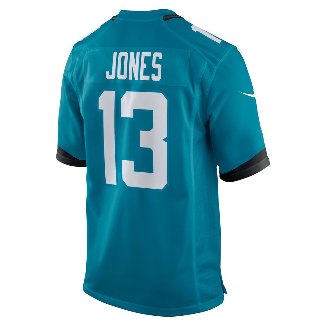 Tim Jones Jacksonville Jaguars Nike Team Game Official Jersey -  Teal