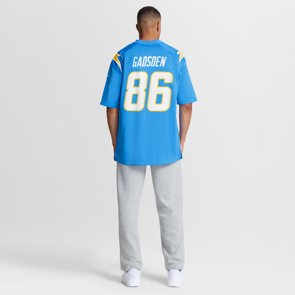 Oronde Gadsden Los Angeles Chargers Nike Team Game Official Jersey -  Powder Blue