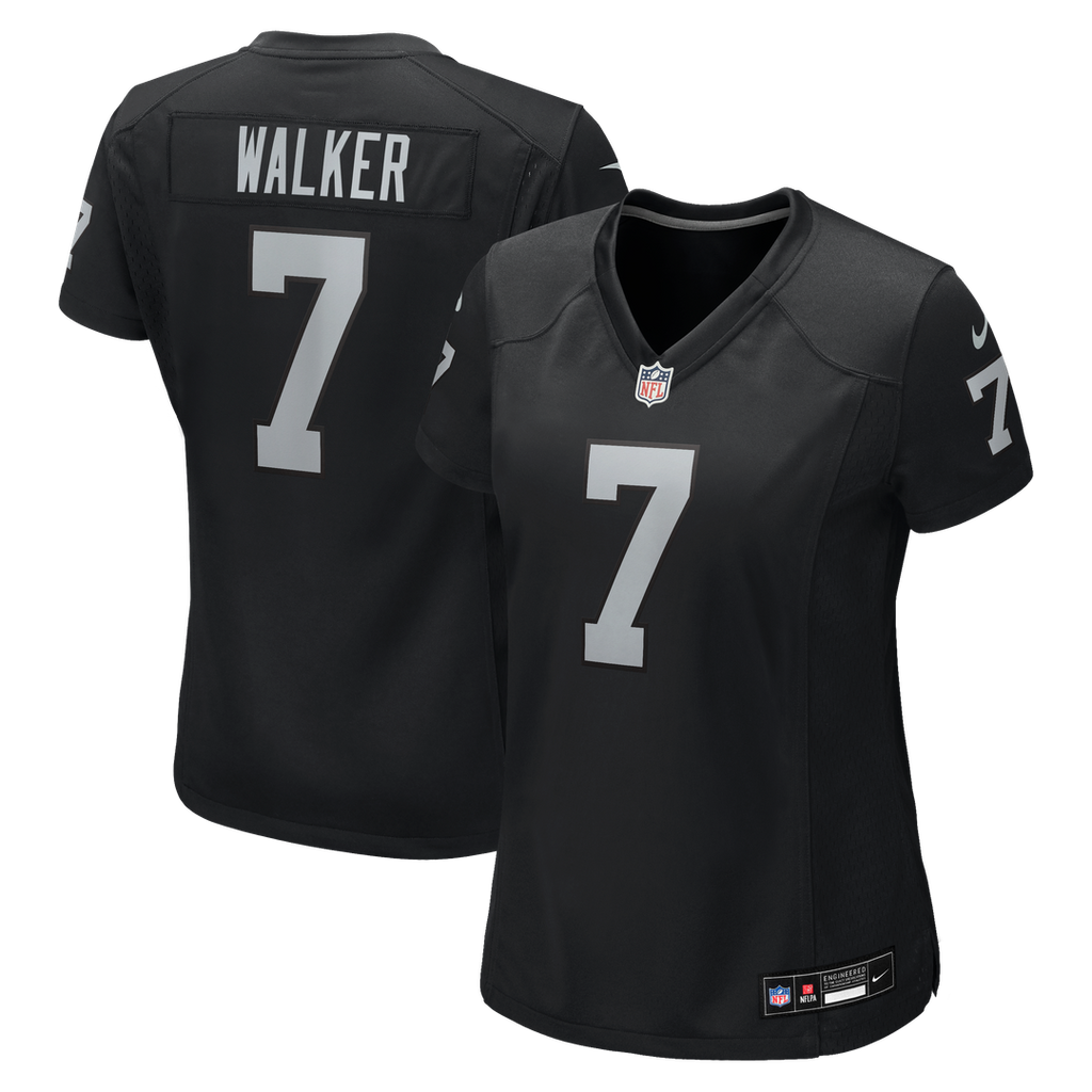 Quay Walker Las Vegas Raiders Nike Women's Team Game Official Jersey -  Black