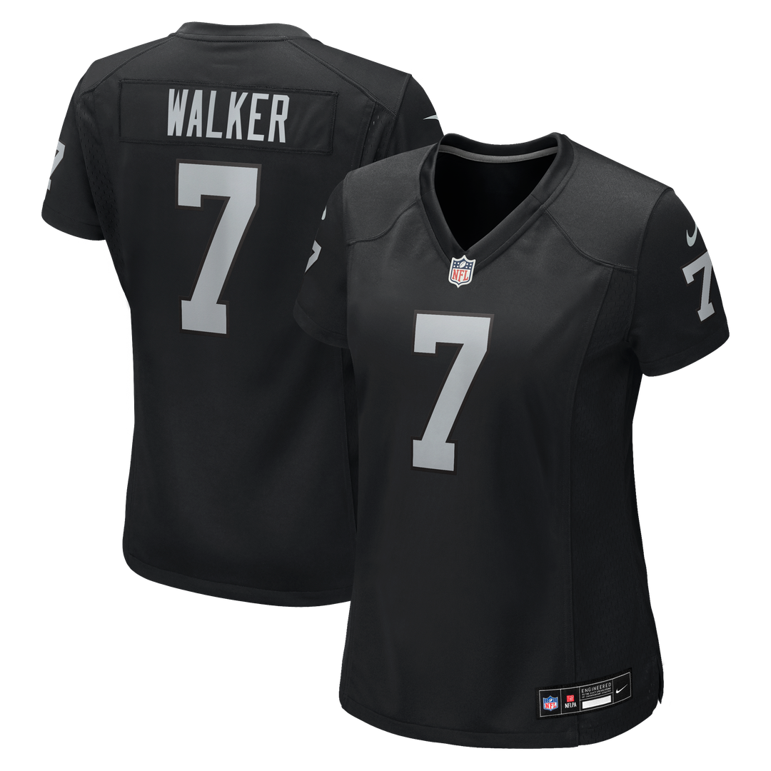 Quay Walker Las Vegas Raiders Nike Women's Team Game Official Jersey -  Black