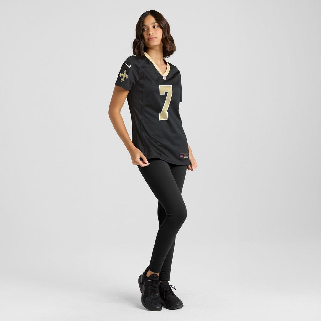 Morten Andersen New Orleans Saints Nike Women's Game Retired Player Official Jersey - Black